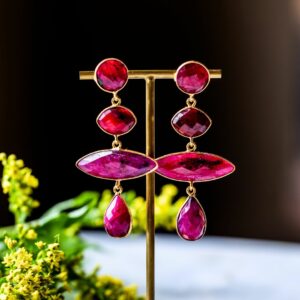 Boucles Rêve en Rubis