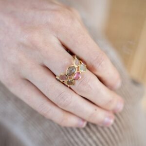 Bague Tourmaline-Twin